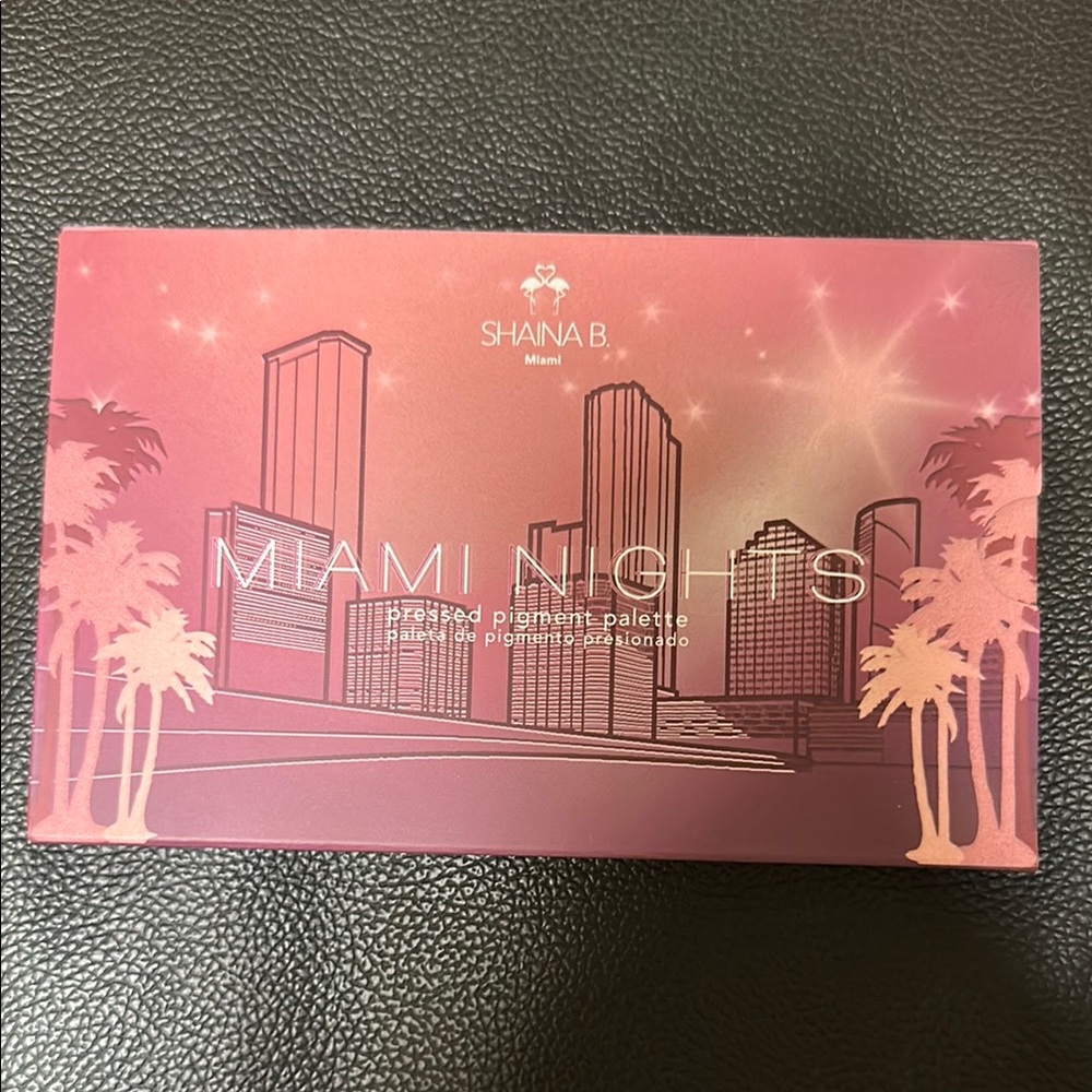 Miami Nights Eyeshadow Palette - Pink and Gold
